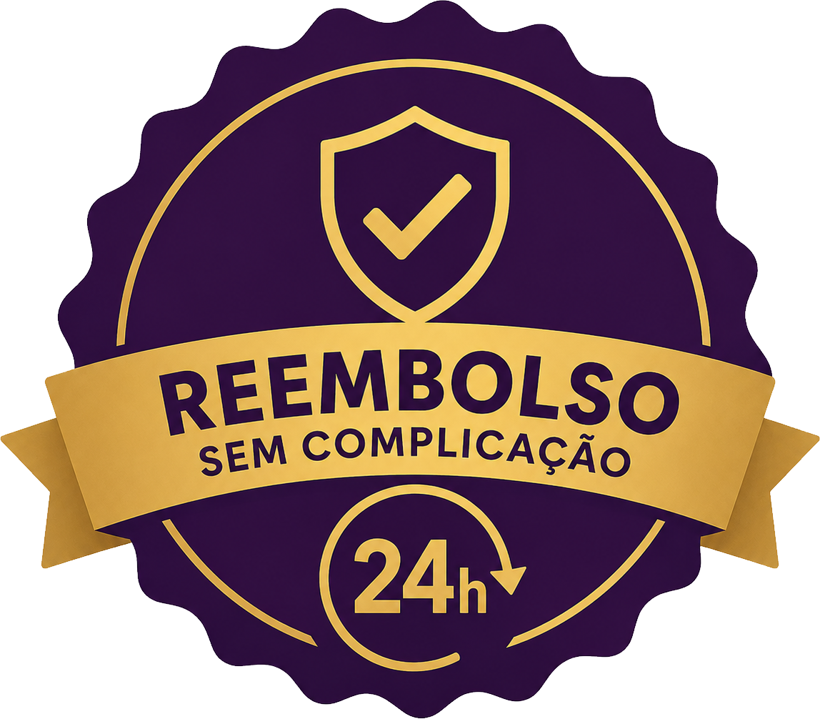 Selo Reembolso Sem Complicação — até 24h antes